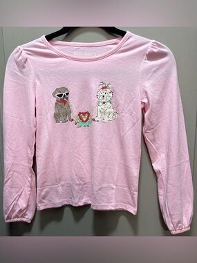 Thereabouts Size 6X Long Sleeve Pink Tee NWT